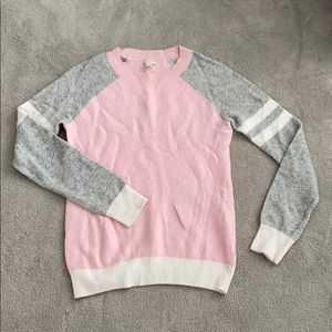 Cute sporty Jcrew crew neck sweater